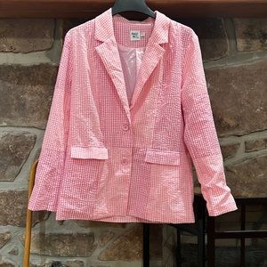 Princess Polly Gingham Blazer